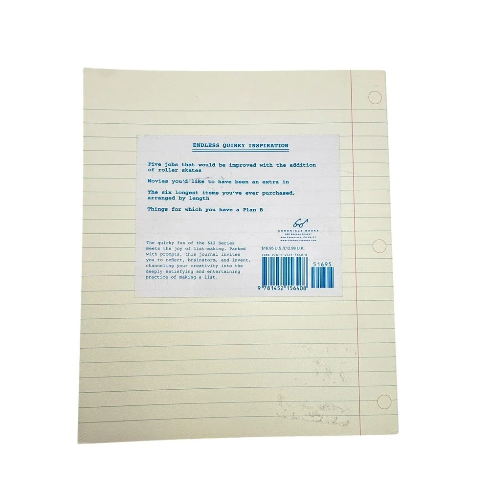 642 Things to Write About: Guided Journal, Creative Writing, Writing Prompt Book